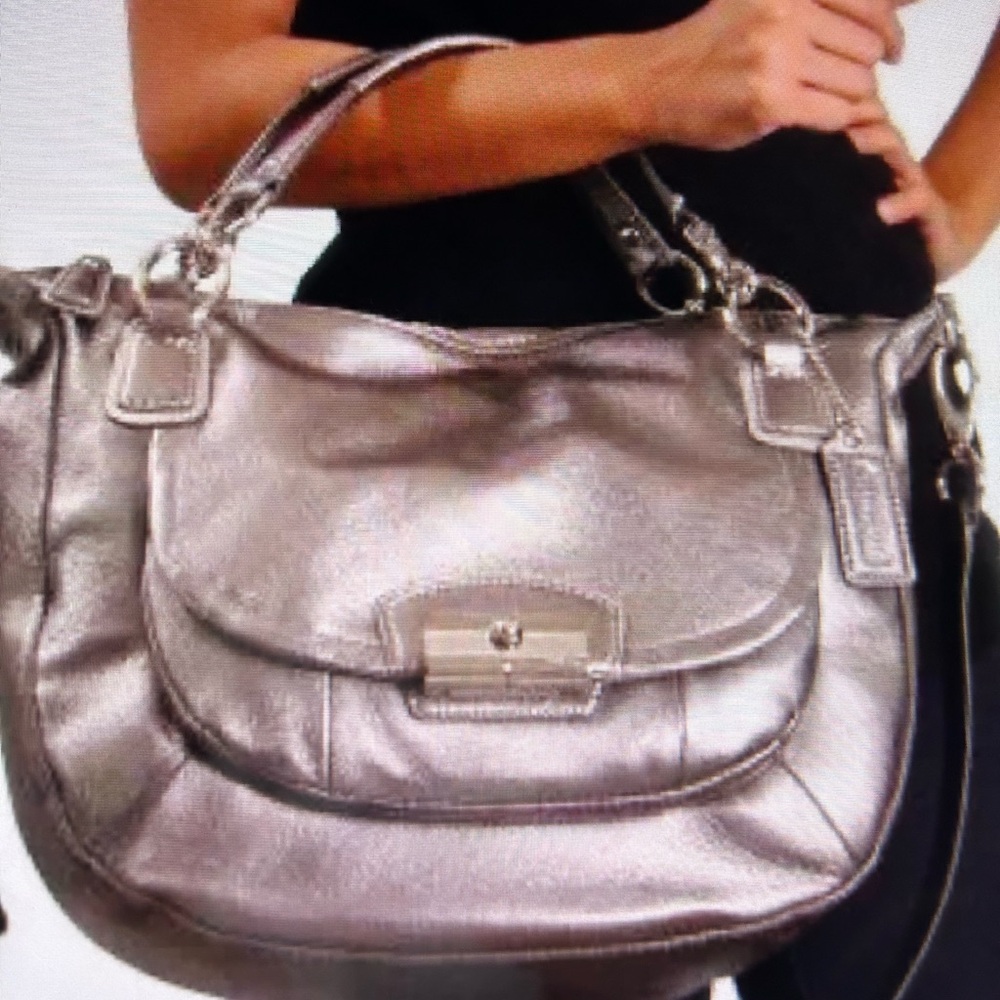 💚👛HP👛💚Coach Kristin Spectator Leather Bag